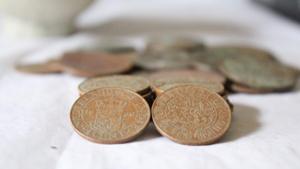 The coins appear to be 1500 to 2000 years old.(Unsplash) The coins appear to be 1500 to 2000 years old.(Unsplash)