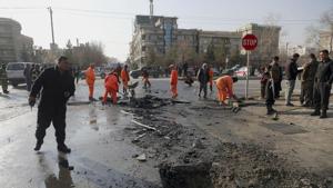 No one immediately claimed responsibility for the attacks in Kabul.(AP Photo. Representative image) No one immediately claimed responsibility for the attacks in Kabul.(AP Photo. Representative image)