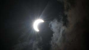 India is projected to see the next solar eclipse on June 10 in 2021, which will be an annular solar eclipse.(Sanjeev Kumar/ Hindustan Times) India is projected to see the next solar eclipse on June 10 in 2021, which will be an annular solar eclipse.(Sanjeev Kumar/ Hindustan Times)