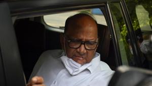 Pawar, while he was the Union agriculture minister in the UPA dispensation, wrote to various chief ministers of states seeking amendment to the APMC Act, facilitating the entry of private sector.(HT Photo) Pawar, while he was the Union agriculture minister in the UPA dispensation, wrote to various chief ministers of states seeking amendment to the APMC Act, facilitating the entry of private sector.(HT Photo)