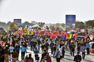While the strengths of the farm movement are clear, the problem with the movement is not too much politics, but too little politics(AP) While the strengths of the farm movement are clear, the problem with the movement is not too much politics, but too little politics(AP)
