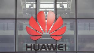 Huawei logo on the headquarters building in Reading, Britain.(Reuters/ File photo) Huawei logo on the headquarters building in Reading, Britain.(Reuters/ File photo)