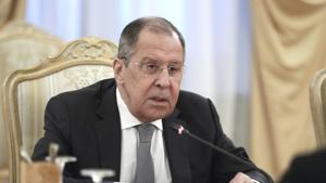 The year is ending with Lavrov once again accusing the West of adopting an “aggressive and devious” policy to engage India “in anti-China games”.(AP) The year is ending with Lavrov once again accusing the West of adopting an “aggressive and devious” policy to engage India “in anti-China games”.(AP)