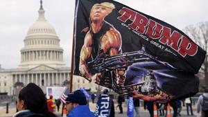 The gatherings of mostly unmasked Trump loyalists were intended as a show of force just two days before the Electoral College meets to formally elect Biden as the 46th president. Trump, whose term will end January 20, refuses to concede, while clinging to baseless claims of fraud that have been rejected by state and federal courts, and Friday by the Supreme Court.(AFP (Representative Image)) The gatherings of mostly unmasked Trump loyalists were intended as a show of force just two days before the Electoral College meets to formally elect Biden as the 46th president. Trump, whose term will end January 20, refuses to concede, while clinging to baseless claims of fraud that have been rejected by state and federal courts, and Friday by the Supreme Court.(AFP (Representative Image))