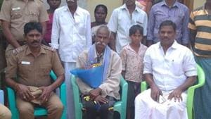 Man missing in Tamil Nadu found in Nagaland; Reunited with family after nearly a decade.(HT photo) Man missing in Tamil Nadu found in Nagaland; Reunited with family after nearly a decade.(HT photo)