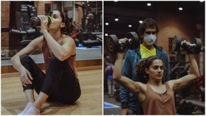 Taapsee talks about the importance of diet for a healthy life(Instagram/taapsee) Taapsee talks about the importance of diet for a healthy life(Instagram/taapsee)