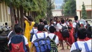 The Union Education ministry has prepared a list of nearly 300 tasks and plans which it is considering implementing to boost the quality of school education across the country on line of measures suggested by NEP.(HT Photo) The Union Education ministry has prepared a list of nearly 300 tasks and plans which it is considering implementing to boost the quality of school education across the country on line of measures suggested by NEP.(HT Photo)