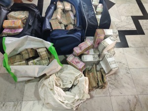 The taxman had raided 60 premises of the Tamil Nadu-based group in Chennai, Trichy (Tiruchirappalli), various locations in Andhra Pradesh, Karnataka and Mumbai on December 9.(Twitter/@IncomeTaxIndia) The taxman had raided 60 premises of the Tamil Nadu-based group in Chennai, Trichy (Tiruchirappalli), various locations in Andhra Pradesh, Karnataka and Mumbai on December 9.(Twitter/@IncomeTaxIndia)