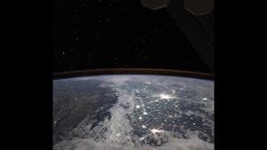 The long-exposure photograph was taken by a crew member aboard the International Space Station.(Instagram/@nasa) The long-exposure photograph was taken by a crew member aboard the International Space Station.(Instagram/@nasa)