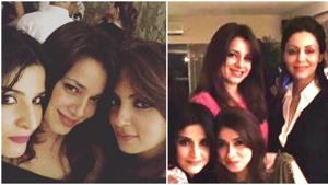 Neelam Kothari Soni shared throwback pictures. Neelam Kothari Soni shared throwback pictures.
