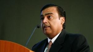 “And our per capita income will go from USD 1,800-2,000 per capita to USD 5,000 per capita,” Mukesh Ambani said.(Reuters image) “And our per capita income will go from USD 1,800-2,000 per capita to USD 5,000 per capita,” Mukesh Ambani said.(Reuters image)