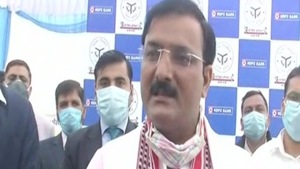 Basic Education Minister Satish Dwivedi.(ANI) Basic Education Minister Satish Dwivedi.(ANI)