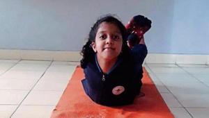 A student of Green Land Senior Secondary Public School, Jalandhar Bypass, Ludhiana, performing yoga. A student of Green Land Senior Secondary Public School, Jalandhar Bypass, Ludhiana, performing yoga.