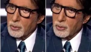 Amitabh Bachchan on Kaun Banega Crorepati 12. Amitabh Bachchan on Kaun Banega Crorepati 12.