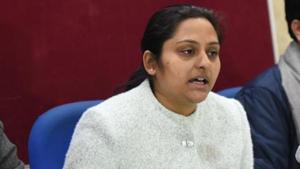 Akhil Bharatiya Vidyarthi Parishad national general secretary Nidhi Tripathi.(Sonu Mehta/HT file) Akhil Bharatiya Vidyarthi Parishad national general secretary Nidhi Tripathi.(Sonu Mehta/HT file)