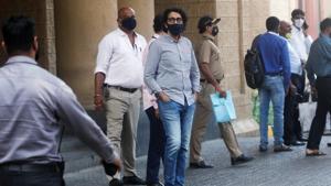 Vikas Khanchandani, Republic TV's Chief Executive Officer (CEO) leaves from the Crime Branch office after he was arrested on Sunday in Mumbai on December 15.(REUTERS) Vikas Khanchandani, Republic TV's Chief Executive Officer (CEO) leaves from the Crime Branch office after he was arrested on Sunday in Mumbai on December 15.(REUTERS)