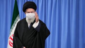 Iran's supreme leader Ayatollah Ali Khamenei said millions of people attending the funeral of Soleimani “was the first slap” to the US.(VIA REUTERS) Iran's supreme leader Ayatollah Ali Khamenei said millions of people attending the funeral of Soleimani “was the first slap” to the US.(VIA REUTERS)