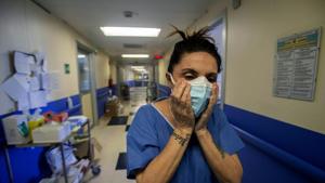 Italy reported 846 Covid-19 deaths on Tuesday, taking the official total to 65,857, the fifth highest in the world.(AP) Italy reported 846 Covid-19 deaths on Tuesday, taking the official total to 65,857, the fifth highest in the world.(AP)