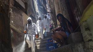 More than 180,000 people have died from Covid-19 in Brazil, which has the world’s second-deadliest outbreak behind the United States.(AP Photo) More than 180,000 people have died from Covid-19 in Brazil, which has the world’s second-deadliest outbreak behind the United States.(AP Photo)