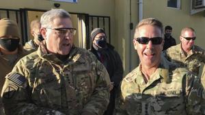 Army Gen. Mark A. Milley, chairman of the Joint Chiefs of Staff, met for about two hours with Taliban negotiators in Doha, Qatar.(AP) Army Gen. Mark A. Milley, chairman of the Joint Chiefs of Staff, met for about two hours with Taliban negotiators in Doha, Qatar.(AP)