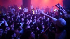 People dance at a nightclub, almost a year after the global outbreak of the coronavirus disease (Covid-19) in Wuhan, Hubei province, China on December 12. Nightlife in Wuhan is back in full swing after the city lifted its stringent lockdown and the city’s young partygoers are embracing the catharsis. (Aly Song / REUTERS) People dance at a nightclub, almost a year after the global outbreak of the coronavirus disease (Covid-19) in Wuhan, Hubei province, China on December 12. Nightlife in Wuhan is back in full swing after the city lifted its stringent lockdown and the city’s young partygoers are embracing the catharsis. (Aly Song / REUTERS)