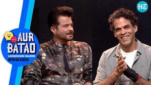 <p>In the latest episode of 'Aur Batao', RJ Stutee speaks to Anil Kapoor, director Vikramaditya Motwane. The actor and director talk about how their latest movie AK vs AK. Anil Kapoor reveals his fitness secret and how he always dreamt of showing off his muscles like Salman Khan. Aur Batao is not your regular photoshopped chat show but makes hanging out with celebs a different (and fun) ballgame. Watch the full video for more.</p> <p>In the latest episode of 'Aur Batao', RJ Stutee speaks to Anil Kapoor, director Vikramaditya Motwane. The actor and director talk about how their latest movie AK vs AK. Anil Kapoor reveals his fitness secret and how he always dreamt of showing off his muscles like Salman Khan. Aur Batao is not your regular photoshopped chat show but makes hanging out with celebs a different (and fun) ballgame. Watch the full video for more.</p>
