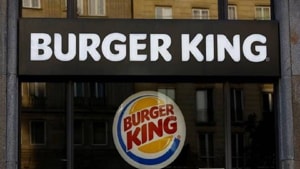 The market cap of Burger King India has now fallen to ₹6,161.81 crore.(Bloomberg) The market cap of Burger King India has now fallen to ₹6,161.81 crore.(Bloomberg)