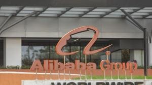 The Alibaba Group Holding Ltd. headquarters during the company's annual November 11 Singles' Day online shopping event in Hangzhou, China. The Uighur issue looms as a worrying threat for Chinese companies as global criticism grows over Beijing’s policies in the northwest region of Xinjiang.(Bloomberg) The Alibaba Group Holding Ltd. headquarters during the company's annual November 11 Singles' Day online shopping event in Hangzhou, China. The Uighur issue looms as a worrying threat for Chinese companies as global criticism grows over Beijing’s policies in the northwest region of Xinjiang.(Bloomberg)