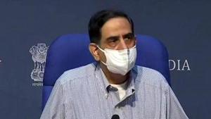 DG, ICMR Dr. Balram Bhargava addressing a press conference on the actions taken, preparedness, and updates on Covid-19 in New Delhi.(ANI file photo) DG, ICMR Dr. Balram Bhargava addressing a press conference on the actions taken, preparedness, and updates on Covid-19 in New Delhi.(ANI file photo)