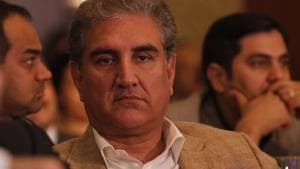 Pakistan Foreign Minister Shah Mahmood Qureshi accused India of plotting against Pakistan.(Sanjeev Verma / Hindustan Times) Pakistan Foreign Minister Shah Mahmood Qureshi accused India of plotting against Pakistan.(Sanjeev Verma / Hindustan Times)