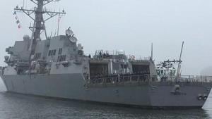 USS Mustin had conducted “a routine Taiwan Strait transit (on) Dec. 19 in accordance with international law”.(public.navy.mil/USS Mustin (DDG 89)) USS Mustin had conducted “a routine Taiwan Strait transit (on) Dec. 19 in accordance with international law”.(public.navy.mil/USS Mustin (DDG 89))