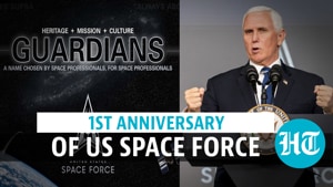 <p>The Trump administration celebrated the first birthday of the U.S. Space Force on December 18 by announcing that its members will be known as 'guardians'. Vice President Mike Pence made the announcement at a celebratory event tracing the development of the newest branch of the military over the past year. “It is my honor, on behalf of the president of the United States, to announce that henceforth the men and women of the United States Space Force will be known as guardians,” Pence said. President-elect Joe Biden has yet to reveal his plans for the Space Force in the next administration. Watch the full video for more.</p> <p>The Trump administration celebrated the first birthday of the U.S. Space Force on December 18 by announcing that its members will be known as 'guardians'. Vice President Mike Pence made the announcement at a celebratory event tracing the development of the newest branch of the military over the past year. “It is my honor, on behalf of the president of the United States, to announce that henceforth the men and women of the United States Space Force will be known as guardians,” Pence said. President-elect Joe Biden has yet to reveal his plans for the Space Force in the next administration. Watch the full video for more.</p>
