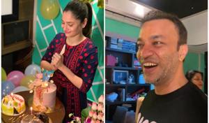 Ankita Lokhande celebrated her birthday with Vicky Jain. Ankita Lokhande celebrated her birthday with Vicky Jain.