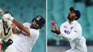 Photo of Rishabh Pant (L) and Wriddhiman Saha (R)(HT Collage) Photo of Rishabh Pant (L) and Wriddhiman Saha (R)(HT Collage)