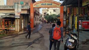 A view of Kondhve-Dhavde village. The village will be included in Pune Municipal Corporation in Pune, India, on Thursday, December 17, 2020.(HT PHOTO) A view of Kondhve-Dhavde village. The village will be included in Pune Municipal Corporation in Pune, India, on Thursday, December 17, 2020.(HT PHOTO)