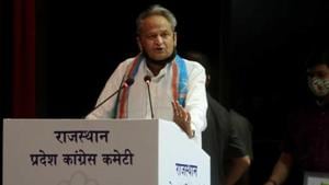 Rajasthan CM Ashok Gehlot.(HT photo) Rajasthan CM Ashok Gehlot.(HT photo)