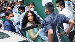 Bollywood actor Kangana Ranaut had allegedly claimed that Akhtar had told him that she will be left with no option but to take her own life.(PTI) Bollywood actor Kangana Ranaut had allegedly claimed that Akhtar had told him that she will be left with no option but to take her own life.(PTI)