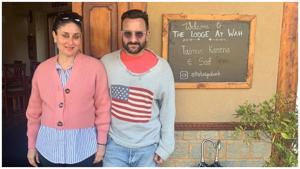 Kareena in Rs 2k sweater shows how to stay cosy without compromising on style(Instagram/thelodgeatwah) Kareena in Rs 2k sweater shows how to stay cosy without compromising on style(Instagram/thelodgeatwah)