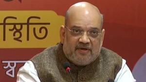 Amit Shah was on a two-day visit to West Bengal to bolster the BJP’s campaign in poll-bound Bengal. Shah has set a target of winning more than 200 out of the 294 seats in the state assembly.(ANI PHOTO.) Amit Shah was on a two-day visit to West Bengal to bolster the BJP’s campaign in poll-bound Bengal. Shah has set a target of winning more than 200 out of the 294 seats in the state assembly.(ANI PHOTO.)
