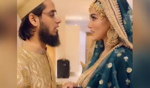 Sana Khan and Anas Saiyad got married on November 20. Sana Khan and Anas Saiyad got married on November 20.