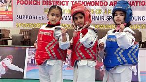 Girls in J-K’s Poonch develop a liking for Korean martial art, Taekwondo(Twitter/RajinderTkd) Girls in J-K’s Poonch develop a liking for Korean martial art, Taekwondo(Twitter/RajinderTkd)
