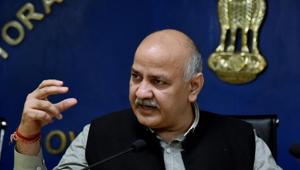 File photo: Delhi deputy chief minister Manish Sisodia.(ANI) File photo: Delhi deputy chief minister Manish Sisodia.(ANI)