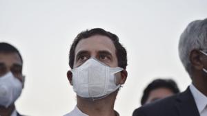 Rahul Gandhi said he was ready to accept whatever responsibility the party assigned him but urged them that it would not be appropriate to interfere in the ongoing electoral process.(Ajay Aggarwal /HT file photo) Rahul Gandhi said he was ready to accept whatever responsibility the party assigned him but urged them that it would not be appropriate to interfere in the ongoing electoral process.(Ajay Aggarwal /HT file photo)