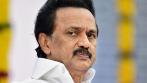 DMK President MK Stalin during a thanksgiving meet for DMK allies on Karunanidhi's 96th birth anniversary, in Chennai.(PTI) DMK President MK Stalin during a thanksgiving meet for DMK allies on Karunanidhi's 96th birth anniversary, in Chennai.(PTI)