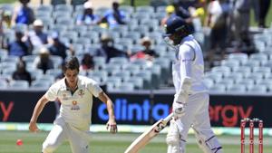 Adelaide:Australia's Pat Cummins, left, throws the ball in celebration after he caught and bowled India's Jasprit Bumrah, right, on the third day of their cricket test match at the Adelaide Oval in Adelaide, Australia, Saturday, Dec. 19, 2020. AP/PTI Photo(AP19-12-2020_000006B)(AP) Adelaide:Australia's Pat Cummins, left, throws the ball in celebration after he caught and bowled India's Jasprit Bumrah, right, on the third day of their cricket test match at the Adelaide Oval in Adelaide, Australia, Saturday, Dec. 19, 2020. AP/PTI Photo(AP19-12-2020_000006B)(AP)