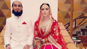 Sana Khan married Anas Saiyad in November this year. Sana Khan married Anas Saiyad in November this year.
