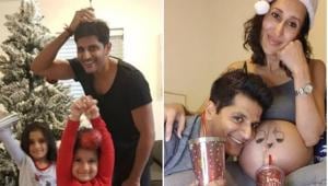 Karanvir Bohra welcomed a daughter with wife Teejay Sidhu. Karanvir Bohra welcomed a daughter with wife Teejay Sidhu.