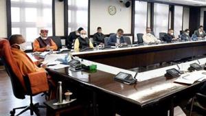 A campaign will also be launched to free land along the Ganga from encroachment so that these places become attractive for tourists. (Photo@CMOfficeUP) A campaign will also be launched to free land along the Ganga from encroachment so that these places become attractive for tourists. (Photo@CMOfficeUP)