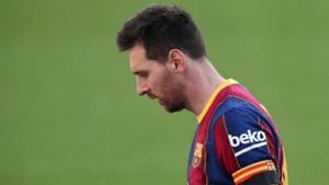 FC Barcelona’s Lionel Messi.(Reuters) FC Barcelona’s Lionel Messi.(Reuters)