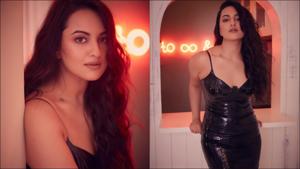 Sonakshi Sinha sets December on fire with sizzling look in strappy bodycon dress(Instagram/aslisona)